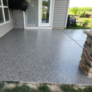 Patio with Night Sky Flooring
